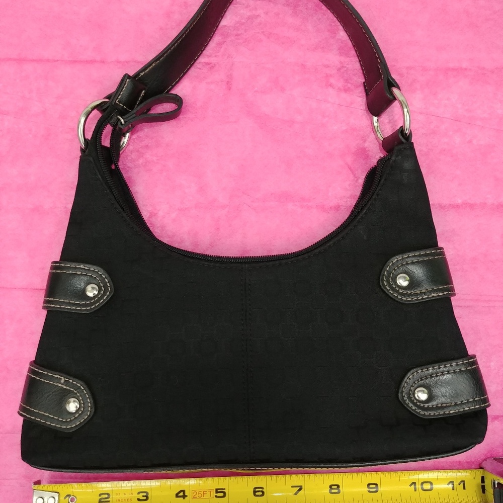 Classic Nine West Black Handbag/Purse - Picture 2 of 8